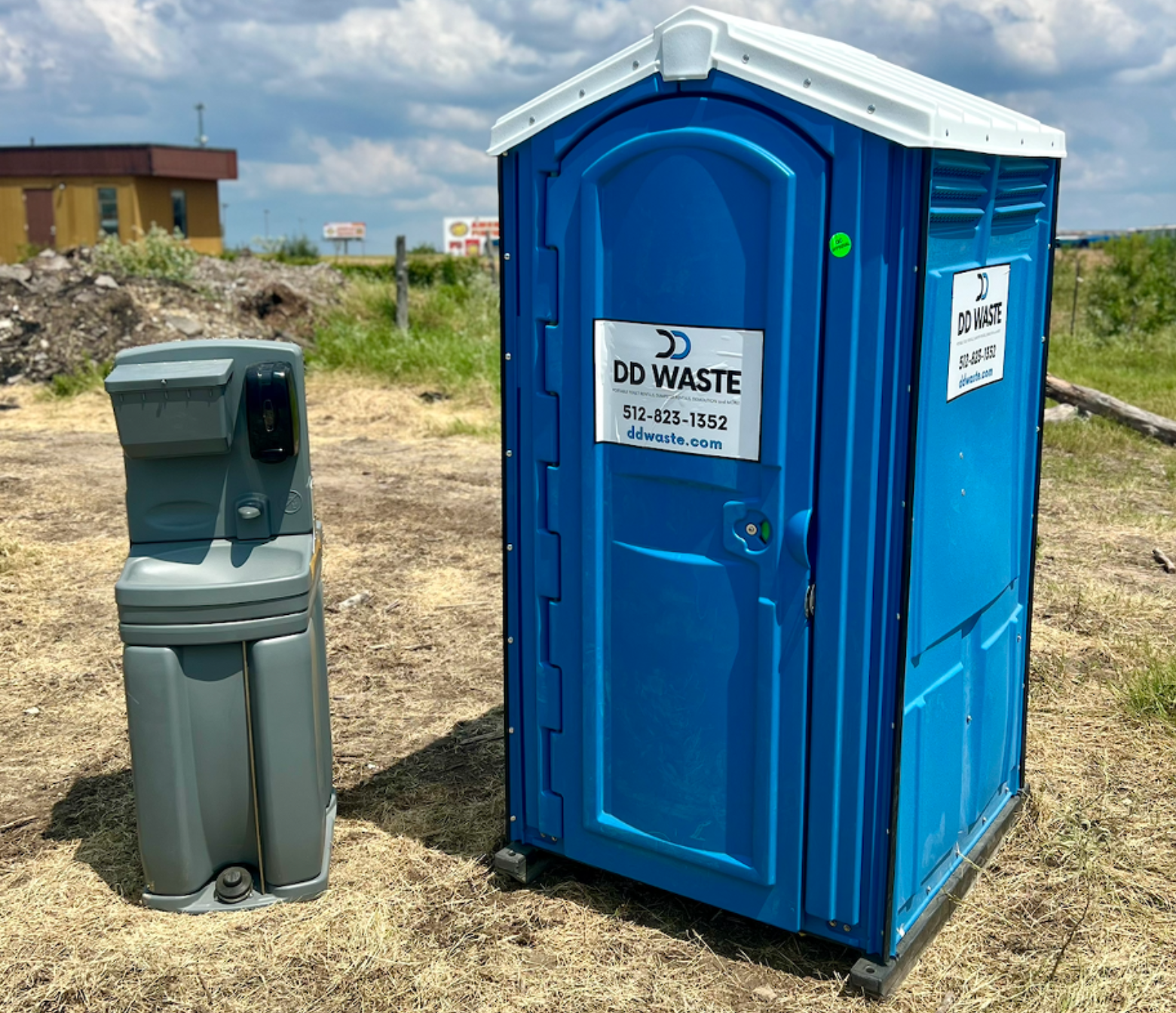 Dumpster Dogs portable toilet rental
