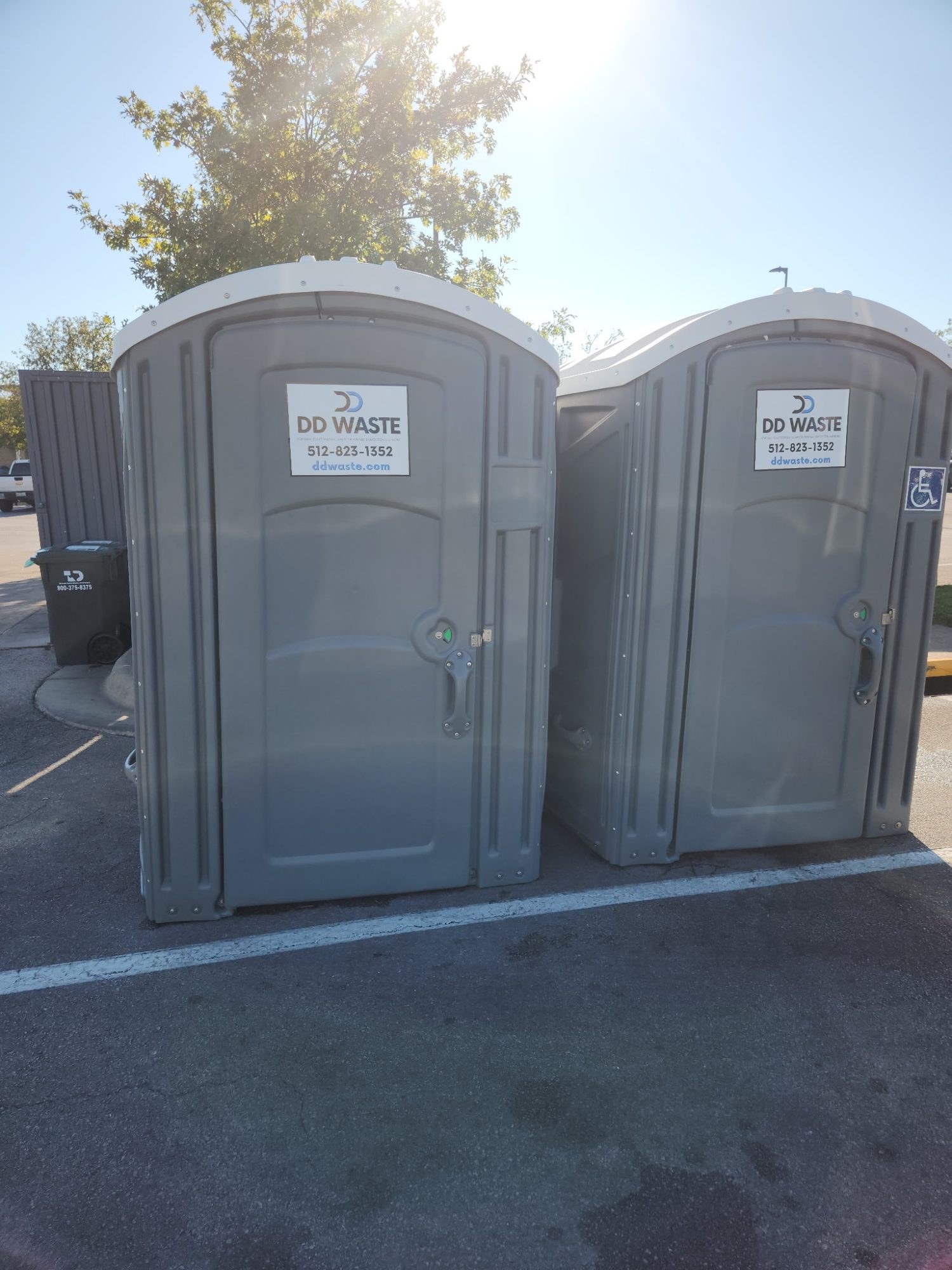 ADA-compliant portable toilet in Austin (wheelchair-accessible porta potty)