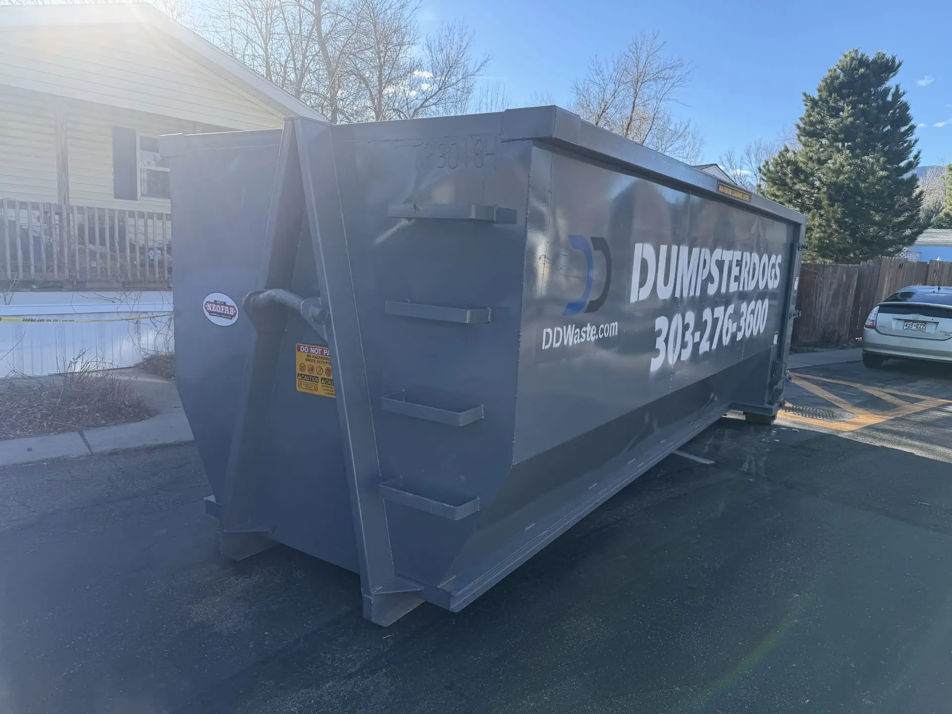 30 yard roll-off dumpster rental in Boulder, Colorado